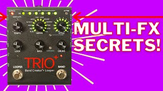 Digitech Trio Plus Tips And Tricks  USING MULTI EFFECTS [upl. by Delfeena655]