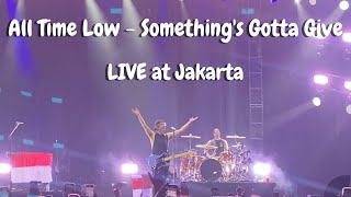 All Time Low  Somethings Gotta Give Live at Jakarta April 2024 [upl. by Thilda164]