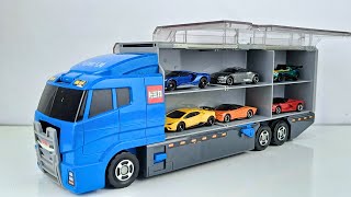 トミカ☆世界の高級な車のミニカーを開封してコンボイへ収納☆ホンダ NSX｜Tomica quotWorlds Luxury Carquot minicars opening [upl. by Llertrac]