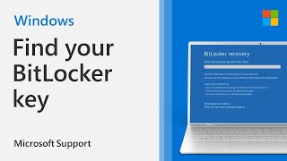 How to find your BitLocker recovery key  Microsoft [upl. by Paske227]