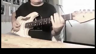 RUDE MOOD by Stevie Ray Vaughan instrumental guitar cover [upl. by Eniowtna]