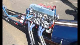 Holden 202 front engine Dragster 69 Slingshot [upl. by Donata]