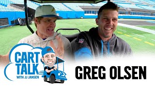 Coach Olsen  Panthers legend Greg Olsen joins Cart Talk  Carolina Panthers [upl. by Eemiaj]