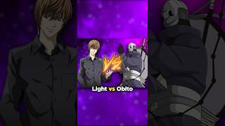 Light vs Obito  POJEDYNEK NAJLEPSZYCH POSTACI z ANIME painmb anime polska animetiktok [upl. by Supmart45]