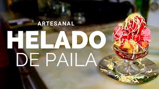 HELADOS ARTESANALES DE PAILA CREMOSOS FÁCILES Y CON 3 INGREDIENTES 👌🏼 [upl. by Shrier146]