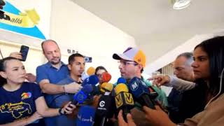 Declaraciones de Henrique Capriles durante el Referéndum del Esequibo [upl. by Aowda]