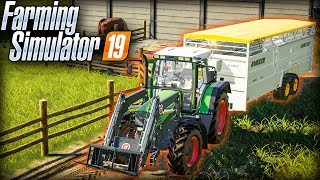 FS19 LE DÉBUT AVEC LES VACHES  1 [upl. by Guimar]