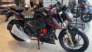 TVS Apache RTR 200 4V BS6 Phase2 2023 New Model Detailed Review With On Road Price  New Update [upl. by Adnilec943]