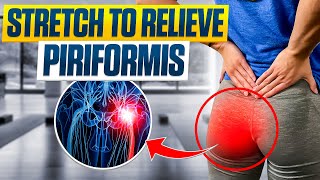 Piriformis Syndrome Stretch And Simple Treatment That Works In 60 seconds [upl. by Ylak816]