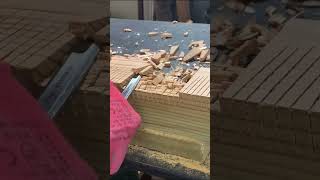 LAssemblage De Mes Pieds De Lit  asmr relaxing wood woodworking diy [upl. by Naimed]