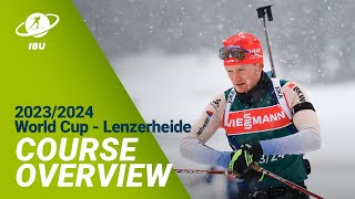 World Cup 2324 Lenzerheide Course Overview with Sebastian Stalder [upl. by Ecydnak]