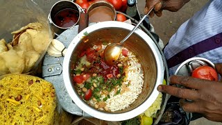 Kolkatas Famous Velpuri at Barabazaar  Tasty Jhal muri  Masala Muri also available Here [upl. by Laeira143]