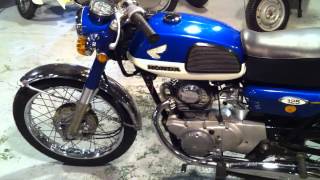 HONDA BENLY CB 125  BROWN MOTORCYCLE COMPANY ホンダ ベンリ― [upl. by Gregory]