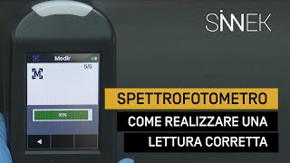 Spettrofotometro Parte 4 Come Realizzare una Lettura Corretta [upl. by Stacey]