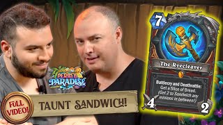 New Hunter and Warrior Decks ft Rarran and Day9  Pairs in Paradise  Hearthstone [upl. by Tsui613]