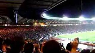 Scotland v Italy 17 Nov 2007  Italia Fans Applaud [upl. by Asalocin]