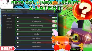 Op 2 Latest Pets Go✨ New🎃 HackScript AutoFarm CoinPileEtc🔥Fast Pet Speed😎Auto CollectRoll amp [upl. by Bilow]