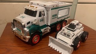 Hess Review  2008 Hess Toy Truck and Front End Loader [upl. by Bobette]