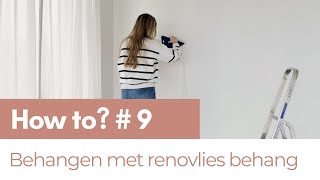 Behangen met renovlies behang  ESTAhome [upl. by Sabir]