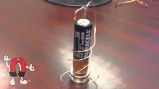 Homopolar Motor Demonstration [upl. by Alexa]