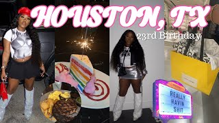 HOUSTON TX VLOG😍🥳23rd birthday trip Galleria Mall The Warwick Kamp Sekai pool party ect… [upl. by Friedman]