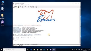 How to Install Emacs Text Editor on Windows 11 [upl. by Sil]