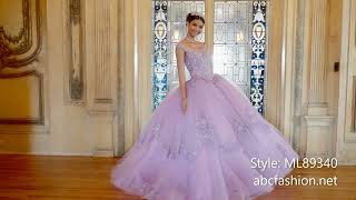 Off Shoulder Quinceanera Dress by Mori Lee Vizcaya 89340 [upl. by Noruq]