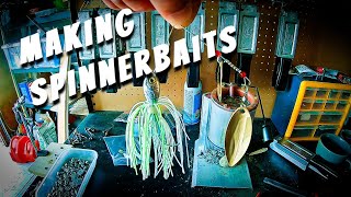 How to Build a Spinner Bait  Using the DoIt Ultra Minnow Spinner Jig Mold [upl. by Gnoht]