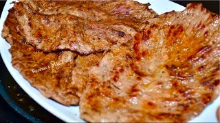 Como hacer un rico bistec  Como sazonar la carne [upl. by Noami]