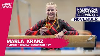 Marla Kranz – Nachwuchssportlerin des Monats November 2024 [upl. by Elazaro]