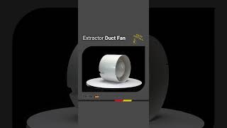 4 Inch Inline Duct Fan  Exhaust Fans with Ventilator Functionality ductfan bathroomfan [upl. by Rayford]