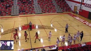 Milford High School vs Fairfield High School Girls JuniorVarsity Basketball [upl. by Ydnac11]