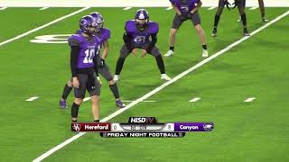 Herd Football VS Canyon [upl. by Kerwin]