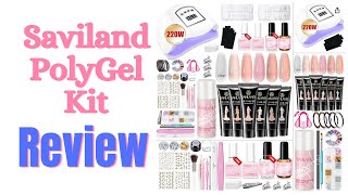 Amazon Haul Pt 3 Sailvland Poly Gel Kit trendingnails naildesigns haul [upl. by Lessig]