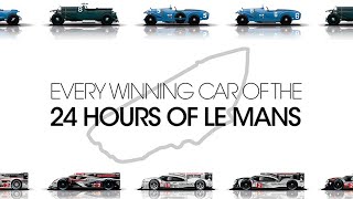 Le Mans Winners Every Winning Car of the 24 hours of Le Mans [upl. by Meyers403]