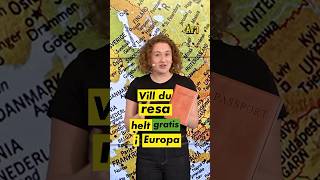 Så kan du resa gratis i Europa [upl. by Ani416]