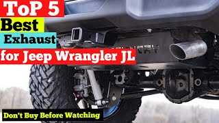 TOP 5 Exhaust for Jeep Wrangler JL in 2024 Enhance Performance amp Style [upl. by Ender]