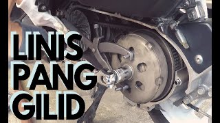 CVT Cleaning Honda Click 125 150 V1 or V2  Maintenance  Linis pang gilid [upl. by Morly534]