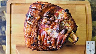 Oven Roast Pork Picnic Shoulder  Easy Crispy Under 10 [upl. by Joashus]