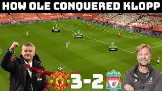 Tactical Analysis Manchester United 3  2 Liverpool  Oles Adaptations Win The Day [upl. by Appledorf72]