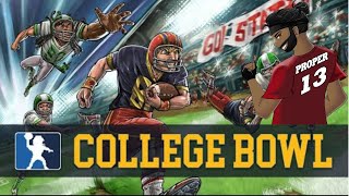 Indie amp A Prop College Bowl Has Launched CollegeBowl CollegeFootball25 [upl. by Eelahs]