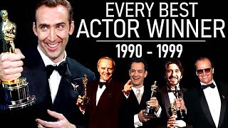 OSCARS  Best Actor 19901999  TRIBUTE VIDEO [upl. by Aurthur]