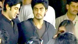 Arjun Kapoor bids FAREWELL to mother Mona Kapoor [upl. by Ardnauq]