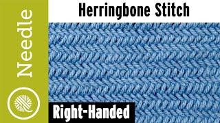 How to Knit Herringbone Stitch  plus Bind Off tips [upl. by Babbette553]