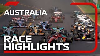 Race Highlights  2022 Australian Grand Prix [upl. by Anaele263]