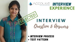 Accolite interview experience  Accolite interview questions  8 LPA  Accolite digital [upl. by Leak]