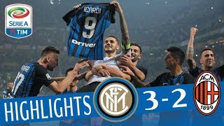 Inter  Milan 3  2  Highlights  Giornata 8  Serie A TIM 201718 [upl. by Valry840]