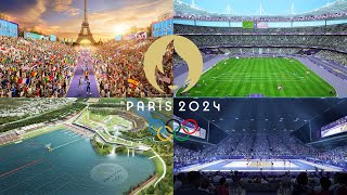 Paris 2024 Olympic Venues  TFC Stadiums [upl. by Undis]