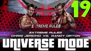 WWE 13 Universe Mode w Kermando Part 19  Extreme Rules Match  Chris Jericho vs Randy Orton [upl. by Maryjo419]