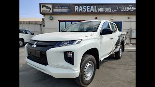 Mitsubishi L200 GL BasicOption Double Cab 24L Petrol MT 4x4 Diamond White 2020 Model [upl. by Zitvaa]